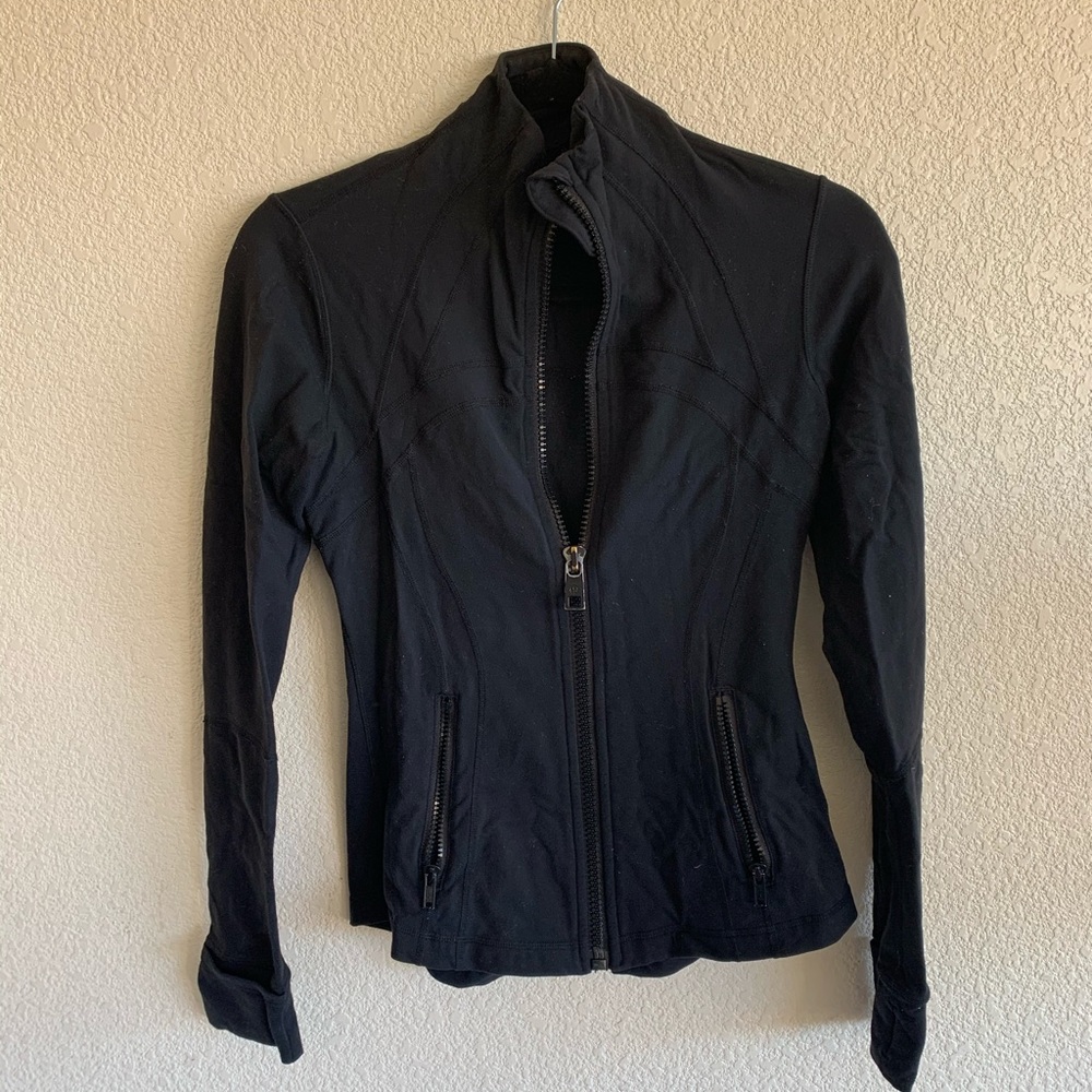 Black Lululemon Zip-up Jacket